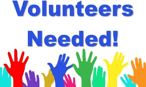 Volunteers needed