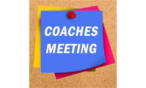 Coaches Meeting