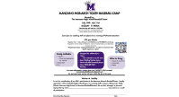Manzano Monarch Youth Summer Baseball Camp