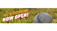 Fall registration is now open!